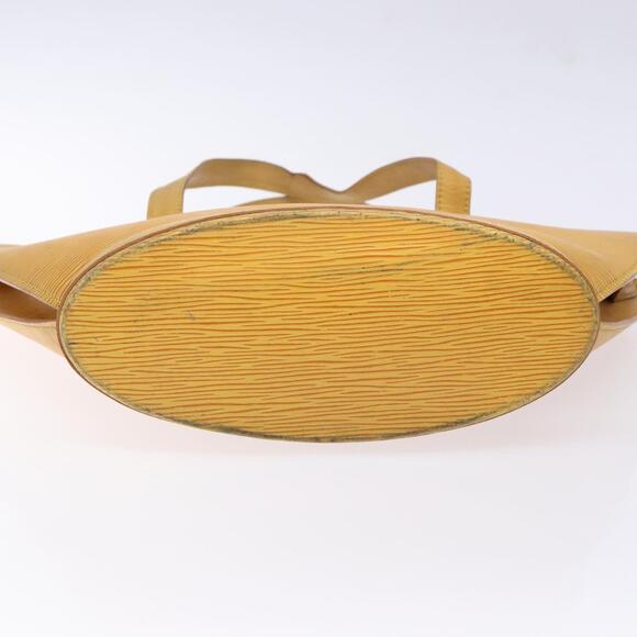 LOUIS VUITTON Epi Saint Jacques Hand Bag Yellow M52279 - Picture 9 of 12